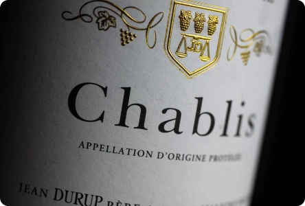 Bouteille de Chablis