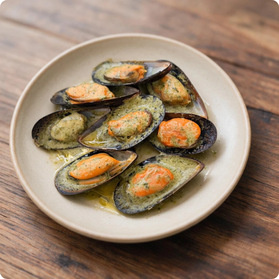 Moules farcies